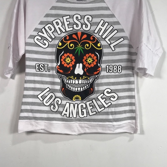 Control Industry Cypress Hill Day of the Dead Raglan Tee, Women's Size M - Multi - Picture 8 of 10